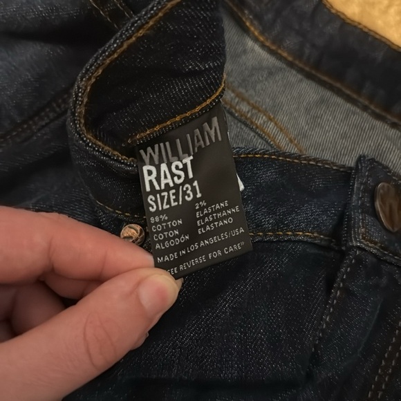 NWT WILLIAM RAST Jeans - Picture 4 of 5